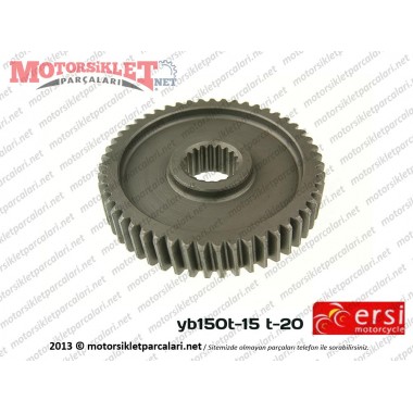 Ersi Motor YB150T-15 T-20 Şanzıman Aks Dişlisi